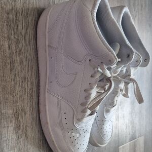 Nike White High-Top Sneakers